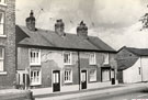 View: FD02444 Frodsham: West Bank Cottages.  Lower Main Street. 