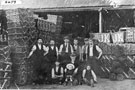 View: FD02479 Frodsham: William Bibby and Sons  Basket Works, Church Street. c.1904 