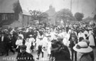 View: FD02539 Frodsham: Helsby Rose Fete Procession, 1913.