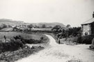 View: FD02565 Frodsham: Bradley Lane and Watery Lane junction.  Looking towards Kingsley Road.