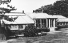 View: FD02650 Frodsham: Greenhouses.  At North side of High Street.  Plus House. 