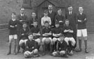 View: FD02733 Frodsham: Frodsham Marsh Boys School Cup Winners 1923/24.