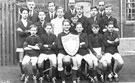 View: FD02734 Frodsham: Frodsham Marsh Schoolboys Football Team.  1925/26 with trophy.