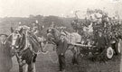 View: FD02840 Frodsham: Decorated Carnival horse and cart . Basnett Family.