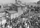 View: FD02997 Frodsham: Church Street, Colonel Ashton's funeral 