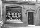 View: FD03010 Frodsham: Hancock's Butcher's Shop. Church Street.  In the 1930s.