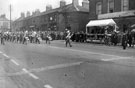 View: FD03015 Frodsham: War Ship Week -  WW 2 , parade in Main Street.