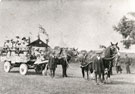 View: FD03018 Frodsham: Horse Crawn Carnival Float.   