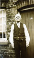 View: FD03054 Frodsham: Mr Booth outside his home
