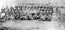 View: FD03232 Frodsham: Frodsham Volunteers at camp.  Boer War?