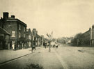 View: FD03385 Frodsham: Main Street looking East towards High Street.
