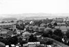 View: FD03512 Frodsham: Panorama from Fire Station Tower. Weaver Vale, Ship Street and Halton