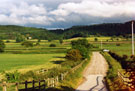 View: FD03520 Frodsham: Dunsdale Hollow and The Oaks from M56 Straight Length Bridge