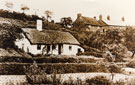 View: FD03622 Kingsley: Rose Cottage,  Dark Lane, Kingsley c.1900.  