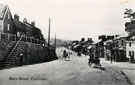 View: FD03634 Frodsham: View down High Street to Main Street from The Rock. 