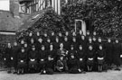 View: FD03638 Frodsham: Frodsham Red Cross Contingent at Stapleton House during WW2. 