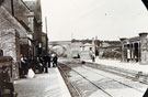 View: FD03662 Frodsham: Frodsham Station c1890