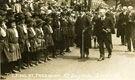 View: FD03676 Frodsham: King George V's Visit to Frodsham, 8th July 1925. 
