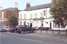 View: FD03712 Frodsham: Trustees Savings Bank and Queens Head Public House, Main Street.  Frodsham