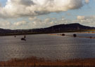 View: FD03849 Frodsham: Lagoons, Helsby Hill in Background 12/6/1996
