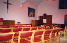 View: FD03865 Frodsham: Interior of Trinity Church at closure 1999