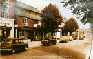 View: FD03866 Frodsham: Lower Church Street looking down to Bears Paw c.1968