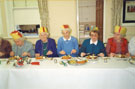 View: FD03963 Frodsham: Darby and Joan Club 1992 Christmas Party in Church Hall, Church Street.