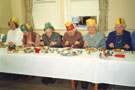 View: FD03966 Frodsham: Darby and Joan Club 1992 Christmas Party in Church Hall, Church Street.
