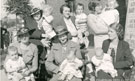 View: FD04078 Frodsham: Bouncing Baby Competition', Frodsham Carnival 1936.