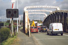 View: FD04336 Frodsham: Swing Bridge over Weaver Navigation.  Constructed in 1926.  