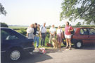 View: FD04678 Frodsham: Local History Group Members setting out from Manley Common 20/06/1992  Beating The Bounds
