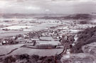 View: FD04718 Helsby: Helsby Grammar School and Netherton from Helsby Crags. 