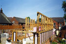 View: FD04809 Frodsham: Timber-frame House behind Frodsham Post Office, Main Street - Ground Floor, Builders from Hereford