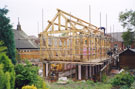 View: FD04814 Frodsham: Timber-frame House behind Frodsham Post Office, Main Street - Builders from Hereford