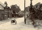 View: FD04895 Frodsham: Netherton, Junction of Howey Lane and Chester Road, Netherton.  Milestone on corner still exists.