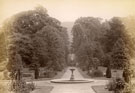 View: FD04911 Frodsham: Fountain in Castle Park Grounds.