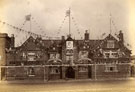 View: FD04918 Frodsham: Bears Paw decorated for the Coronation of Edward VII