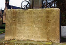View: FD05179 Helsby: Alvanley,  First World War Memorial in Alvanley Churchyard