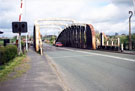 View: FD05238 Sutton: Sutton Weaver Swing Bridge [rusty], looking east.