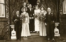 View: FD07396 Frodsham: Wedding of Walter Britland of Helsby and Nora Guest of Frodsham.