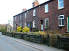 View: FD07668 Frodsham: Sandstone walls and gate piers, Townfield Lane