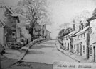 View: FDN0728 Frodsham: Bridge Lane from the Saddler's Shop. 