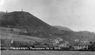 View: FDN2202 Frodsham: Panoramic view of Overton Hill and Frodsham.