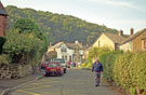 View: FDN2552 Overton: Looking along School Lane to Hillside Road, Overton.