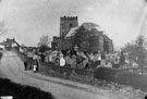 View: FDN2681 Overton: St. Laurence's Church, Overton prior to 1872.