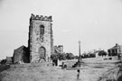 View: FDN2682 Frodsham: St. Laurence's Church and WW1 War Memorial in its original position.