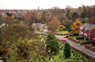 View: FDN2737 Frodsham: View from St. Laurence Church Tower towards site of Hillsboro' House. 