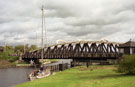 View: FDN2842 Sutton: Sutton Weaver Swing Bridge,Yacht and Operator's Hut.