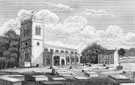 View: c01655 Northwich: Witton Chapel and Grammar School 	