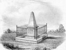 View: c01658 Sandiway: Old Bluecap's Monument 	